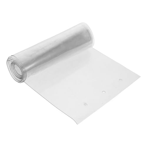 Rideau à lanières en plastique transparent pour ouvertures de cuisine et protection vent
