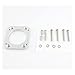 Performance parts Intake Manifold M50 M54 Throttle Body Adapter Plate Kit Compatible with BMW M54B30 to M50B25(BLACK)