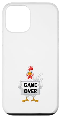 �`�L���Q�[�� Don't Look At The Chicken Game Over Funny �X�}�z�P�[�X iPhone 12 mini �p
