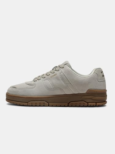Image of WROGN Men's Genuine Suede Leather Sneakers | Solid Pattern
