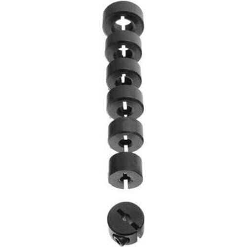 for Adjustable Round Drill Bit Depth Stop Collar Set for Wood Brad Point Bits
