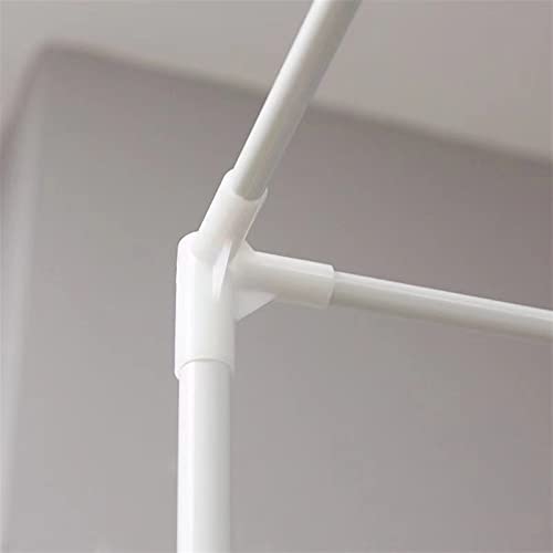 Moustiquaire de lit 2x2,2m avec support robuste en acier inoxydable à 4 coins - 6