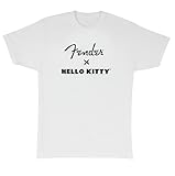 Fender X Hello Kitty Logo Tee, Blanc, XL