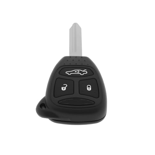 Telecomando Chiave Auto 3 Pulsanti 433MHz KOBDT04A - Compatibile Con Jeep Grand Cherokee, Commander, Chrysler 300 (2005-2008) - Con Chip E PCB