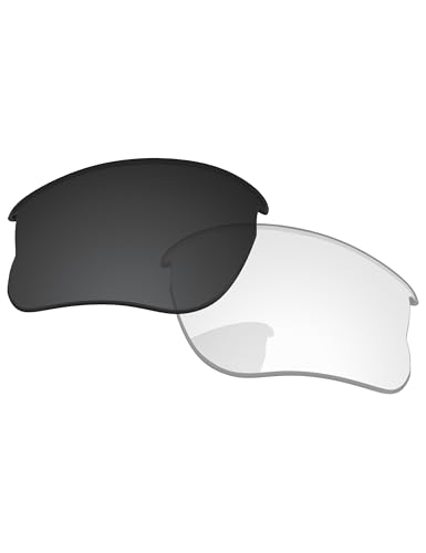 Image of Replacement Lenses for Oakley Half Jacket XLJ 60mm Sunglass - Precision Fit, UV Block & Impact Resistant