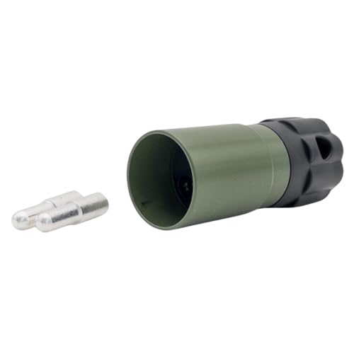 SERTPLAS 2 Poliger NATO Stecker 35mm², 12V-24V 2 Pin 135A NATO Stecker, Metall NATO Stecker passend Militärfahrzeuge, Feuerwehrfahrzeuge, Krankenwagen, Land & Baumaschinen, LKW, Anhänger