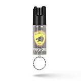 Guard Dog Security Pepper Spray Keychain Self Defense for Women and Men, Safety Twist Top to Prevent Accident,16 feet Range, Small, Mini Pepper Spray, Made in USA