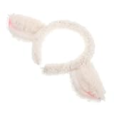 Mignon et ludique : le design de l'oreille d'agneau de dessin animé est ludique et ajoute un élément amusant et jeune à votre look, bandeau de spa sur le thème des animaux, accessoires pour cheveux mignons