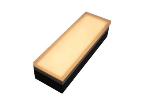 Image of LUMENGY Paver Light 3x9 Inch (2.95x8.85), 2700K Warm White, Glare-Free Brick Lighting for Driveways, Walkways, Pool Decks and Patios, 12V Hardwired, IP67 Waterproof, Drive-Over Rated