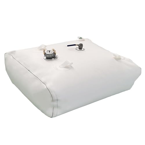 TezzeO Fuel Bladder Outdoor Petrol Storage Bag, Foldable Transfer Tank Emergency Tanks for Boating Yachting Sailing Ferrying Marine Cruising Trips Motor Sport Racing(0.9 * 0.6 * 0.4m/200L/53gallon)