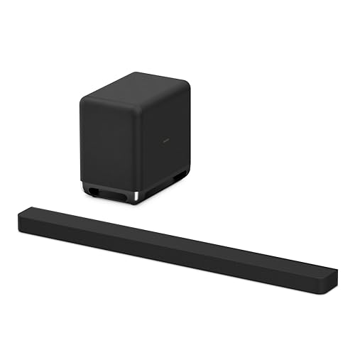 Image of Sony BRAVIA Theatre BAR 9 Premium Soundbar Home Theatre System for TV with 360 Spatial Sound Mapping, IMAX,Dolby Atmos /DTSx (HT-A9000) with subwoofer SW5-Black