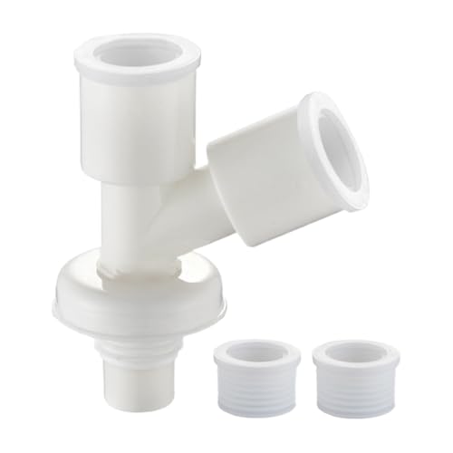 Adaptador de manguera de drenaje de suelo | Adaptador para lavadora | Divisor De Conducción De Fontanería Impermeable Reemplazo Para Baño Lavabo Y Lavadora