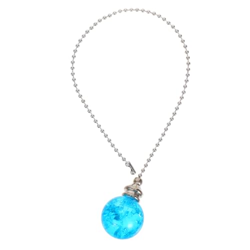 Zerodeko 2 Pièces Chaîne De Lustre Boule De Cristal Chaîne De Traction De Ventilateur Décorative Chaîne De Ventilateur Chaînette De Lampe Le De Plafond Tire La Chaîne Un Verre