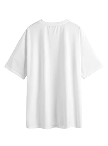 Image of Remidoo Oversized Graphic Tshirts for Women Casual Loose Fit Short Sleeve Tee