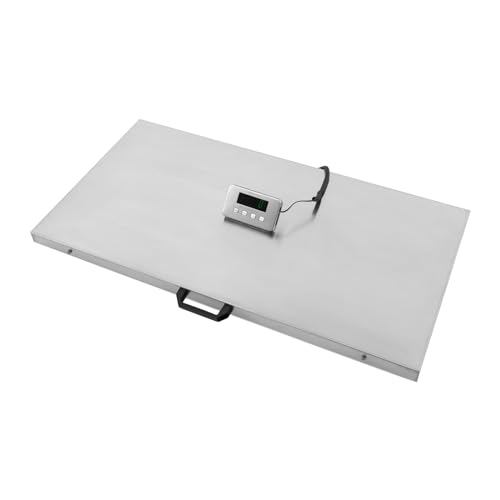 Báscula electrónica veterinaria con plataforma de acero inoxidable miniatura 1