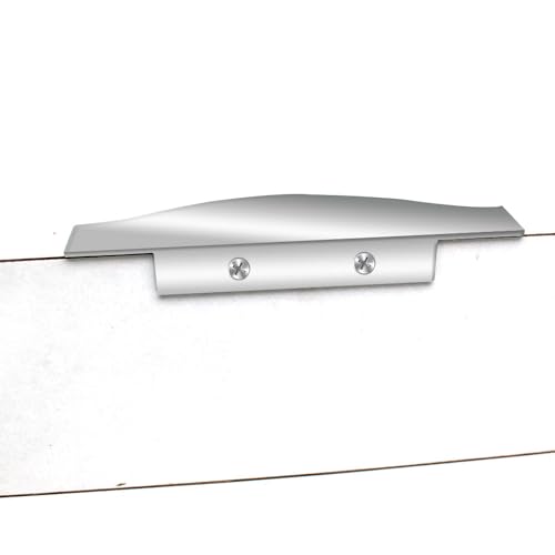 Image of VOLO 6 Inch Aluminium Kitchen Profile Handle - Sleek and Durable Handle for Modern Kitchen Drawers, Cabinets, and Furniture Pulls (128mm) (2, Satin)