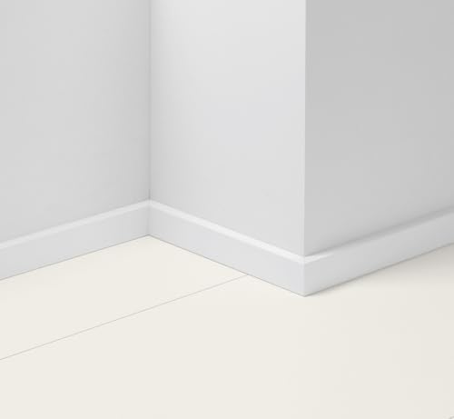 Parador Dekor-Sockelleiste SL 3 Uni weiß D001 Länge 2.20m