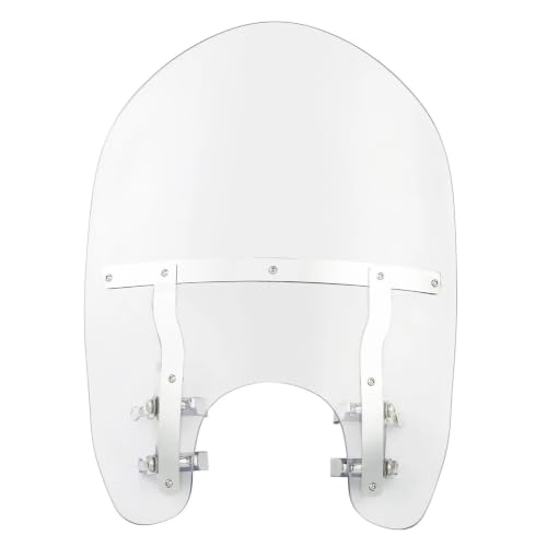 Pare-brise moto 19 pouces Softail Street Bob FXBB avec collier 49mm
