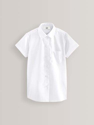 Chemise d'école slim manches courtes fille NEXT (lot de 5)