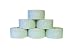 Pack of 6 - Zebra Compatible 10015340-2.25 x 0.75 Direct Thermal Labels, 1" Core, 3315 Labels Per Roll.