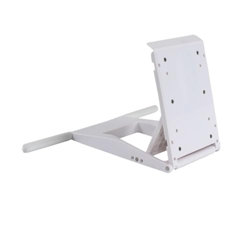 Support de bureau pour moniteur 27 pouces et tablette tactile blanc