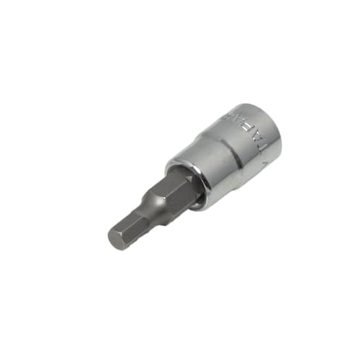 Image of Taparia 1 /4 inch Square Drive Allen Hex Socket Bit Set (AH 3,4,5 mm)-Hardened CrV Steel Socket S2 Hex Bits-Compatible With Ratchets, L Handles, Wrenches, Power Tools-Automotive Repair Tools for Garages