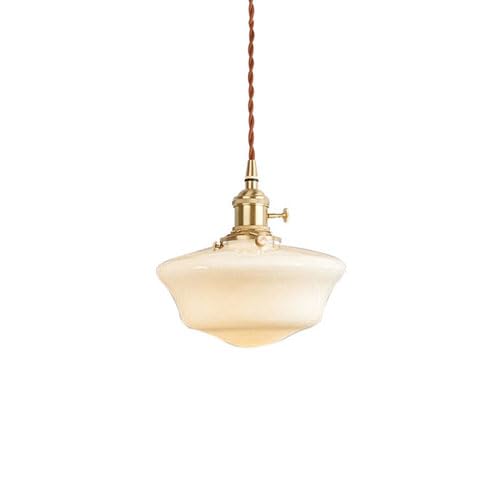 Suspension française haut de gamme en céramique blanche E27