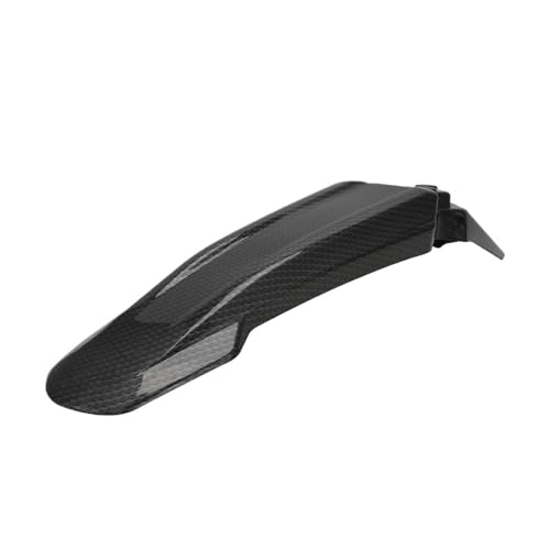 Garde-Boue Avant Sur Ron en Plastique Aspect Fibre de Carbone Finition Carénage Moto Premium