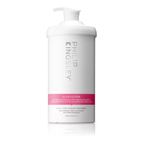 PHILIP KINGSLEY - Elasticizer | Deep Conditioner | Repair Hair Mask Treatment for All Hair Types | Pre-Shampoo Deep Conditioning Mask | Hydrates, Adds Shine and Reduces Breakage and Frizz | 33.8oz