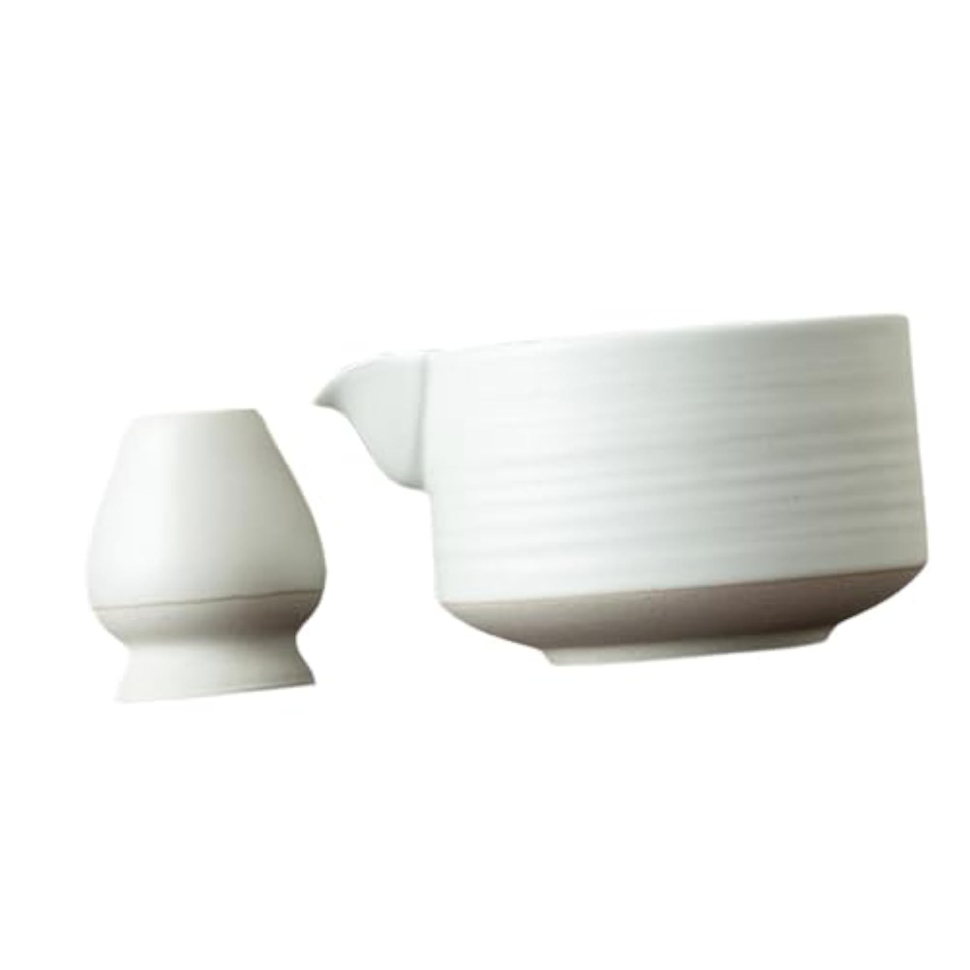 Matcha Whisk Set Tabletop Supplies, Matte White