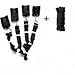 Under Bed Restraints Kit Straps with 32 feet 10 meter Cotton Rope