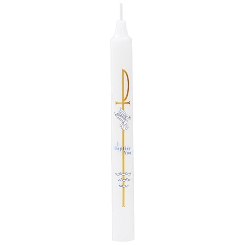 Baptism Candle - Baptismal Candles for Boys and Girls Catholic Baptism Gift - Velas para Bautizo - Velas para Bautizo de Nio