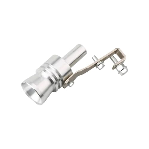 Silbato de escape universal de aluminio con simulador de sonido turbo 5