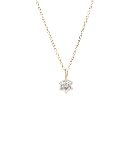 [�����ȓX] 6�{�܃��E���h�J�b�g���{�O���E���_�C�������h�l�b�N���X 0.30ct 0.50ct 1ct 1.5ct 2ct 18k�\���b�h�S�[���h �z���C�g���[�Y�S�[���h