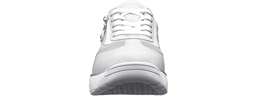 JOYA Laura Women's Beige/White Leather Sneaker2