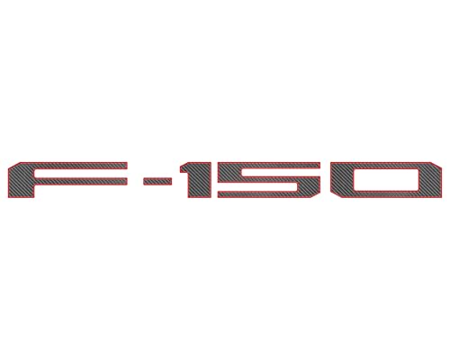 Image of F-150 Tailgate Emblem Letter Inserts - Compatible with 2021-2026 F-150