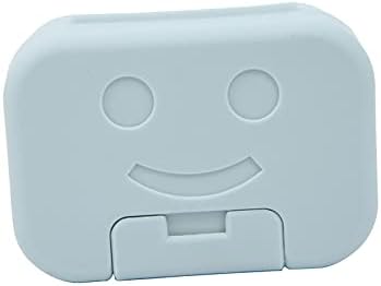 Soap Box Portable Soap Strong Closure Soap Dish Leak Proof Soap Storage Tray for Bathroom Kitchen and Travel