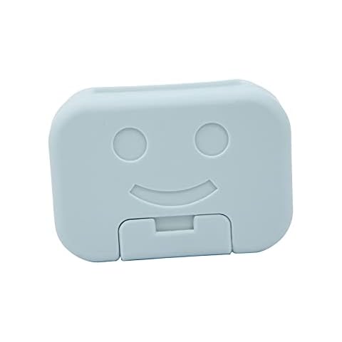 Soap Box Portable Soap Strong Closure Soap Dish Leak Proof Soap Storage Tray for Bathroom Kitchen and Travel Cover