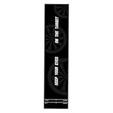 Dartscheiben-Matte für den Fußboden - 300 x 33 cm rutschfeste und Schützende - Dart-Teppich fürs Training,für Zuhause, Pausenraum, Innenbereich, Keller, Party, Training, Spiel, Turnier