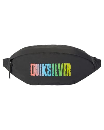 Quiksilver Gürteltasche für Männer AQYBA03027 Taslon 1,5 L, Black, Talla estándar, Informal