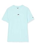 Reiner Bio-Baumwolljersey Tommy Herren TJM Straight Logo Tee Hemd, Blau, X-Small