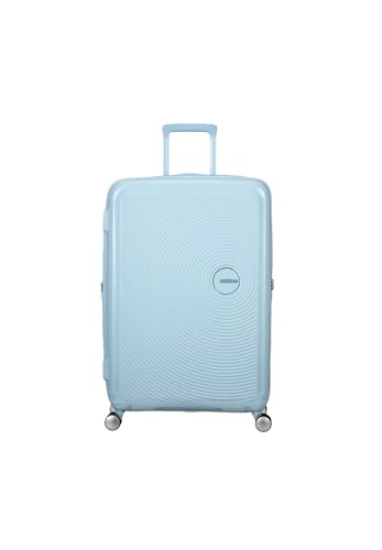 American Tourister Soundbox Spinner 77/28 trolley TSA pastel blue