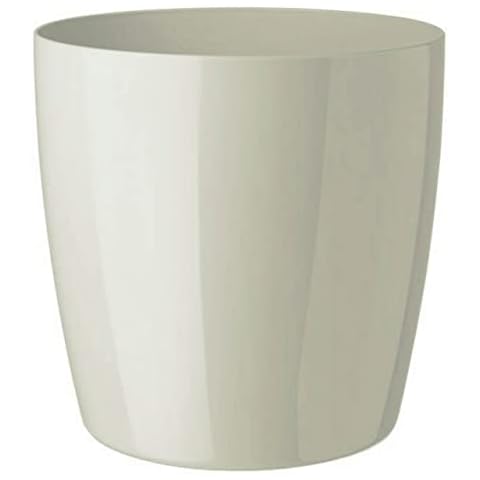 Floralo Teramo Übertopf 40cm Durchmesser x 38cm hoch creme Cover