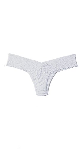 Hanky Panky Women's 3 Pack Signature Lace Low Rise Thong, White, One Size #TOP2