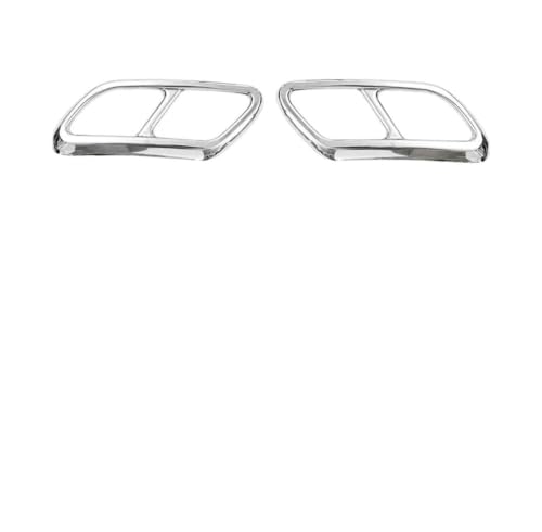Cubierta de acero inoxidable para tubo de escape de coche Volvo S60