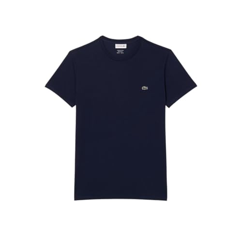 Image of Lacoste Men's Short Sleeve Pima Jersey Crew Neck Tee