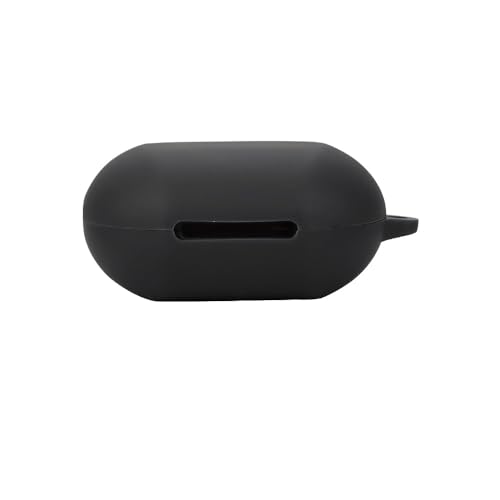 FTRONGRT Bluetooth-Kopfhörer Schutzhülle für Edifier NeoBuds Evo, Stoßfest, Bluetooth-Kopfhörerhülle aus Silikon mit Edifier NeoBuds Evo Bluetooth-Kopfhörer.Schwarz