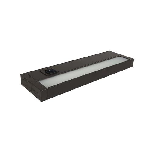 Nora NUDTW-8842/23345BZ LEDUR Selectable CCT & Output 120V Edge-Lit LED Undercabinet...