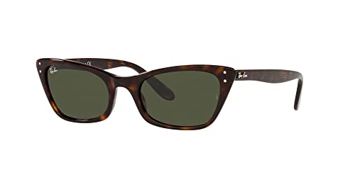 Ray-Ban Lady Burbank, Óculos de Sol Feminino, Marrom (Havana), 55