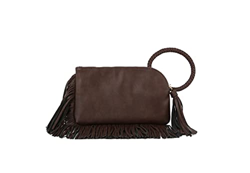 Image of Womens Clutch Purse Wristlet Wallet Evening w /Hand Strap Casual Formal Vegan Leather - Metro Muse